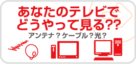 あなたのテレビでどうやってみる？